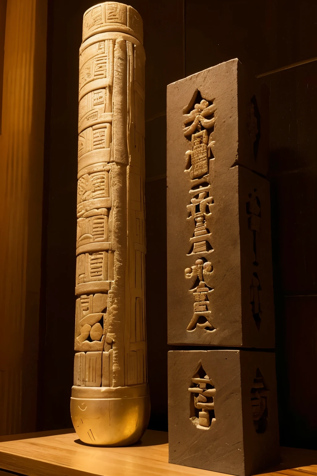 passing of the times、Code of Hammurabi、cuneiform、Art installations、No less than two materials