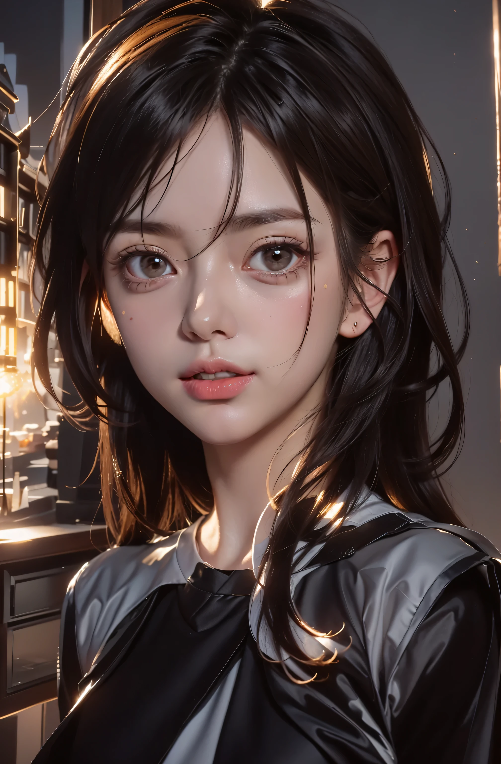 (Representative works: 1.3), (8K, realistic, RAW photo, best image quality: 1.4), (30 year old mature woman),small face, beautiful face, (realistic face),no makeup、natural makeup、light makeup、 (Dark brown, short hair: 1.3), beautiful hairstyle, realistic eyes, detailed and beautiful eyes, (realistic skin), beautiful skin, (sweater),、Bust A cup、 confused, charm, 超High resolution, Super realistic, High resolution, golden ratio, ff tifa
