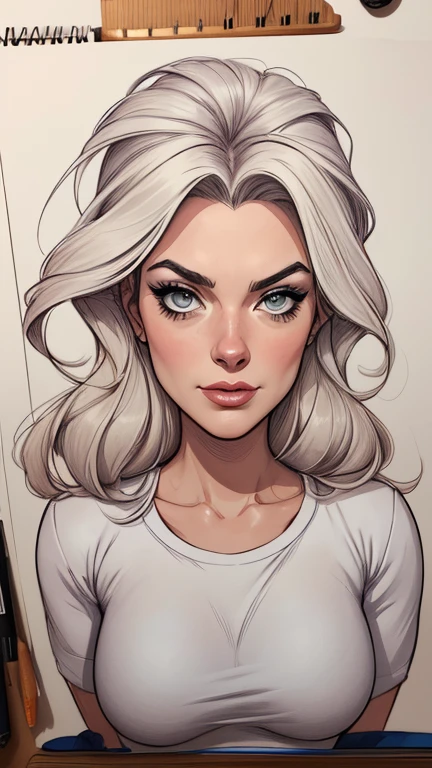 Personagem mulher ninja com marcas de guerras Imagem de desenho animado de uma mulher .cartoon style illustration, estilo de arte dos desenhos animados, estilo de arte dos desenhos animados, digital illustration style, design de personagens altamente detalhado, arte digital detalhada coragem, Forest fan art, Design de personagens de retrato, beautiful digital illustration, retrato de alta qualidade, Arte em quadrinhos, mulher jovem cabelo com transas lindas . Beautiful outlined eyes Medium large bust and wonderful sensual clothes. expression of sexual desire image from the waist to the head illustration