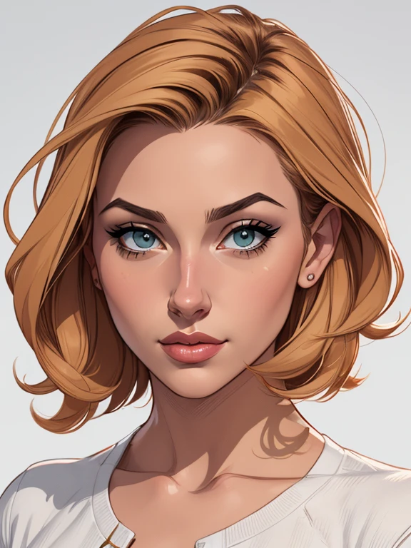 estilo de desenho animado:1.2), Dominika Paleta mulher Imagem de desenho animado de uma mulher , roupas sensuais , garota super fofa, authoritarian would be facial expressioncartoon style illustration, estilo de arte dos desenhos animados, estilo de arte dos desenhos animados, digital illustration style, design de personagens altamente detalhado, arte digital detalhada fofa, City fan art, design de personagem retrato, beautiful digital illustration, retrato de alta qualidade, arte em quadrinhos, retrato do design do personagem, white background Buso without clothes and medium breasts, beautiful and symmetrical body curves