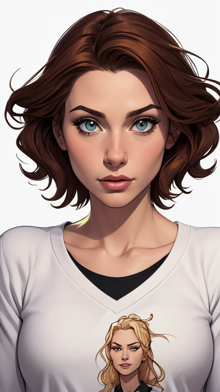 estilo de desenho animado:1.2), estilo Cartoon Atriz Cristina Riccimulher Imagem de desenho animado de uma mulher , roupas sensuais , garota super fofa, cartoon style illustration, estilo de arte dos desenhos animados, estilo de arte dos desenhos animados, digital illustration style, design de personagens altamente detalhado, arte digital detalhada fofa, City fan art, design de personagem retrato, beautiful digital illustration, retrato de alta qualidade, arte em quadrinhos, retrato do design do personagem, white background Buso without clothes and medium breasts female character from The Lord of the Rings Cartoon style