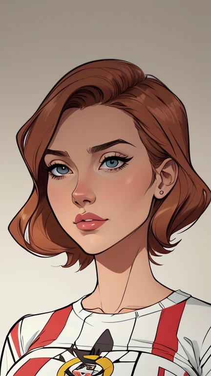 has a little pale skin, once a girl of 17 years old and 1,77 tall, beautiful and attractive, light navy blue eyes, thin, good body, nothing exaggerated or vulgar, and with short dark brown hair, fine features, like alice cullen from twilight but in harry potter version