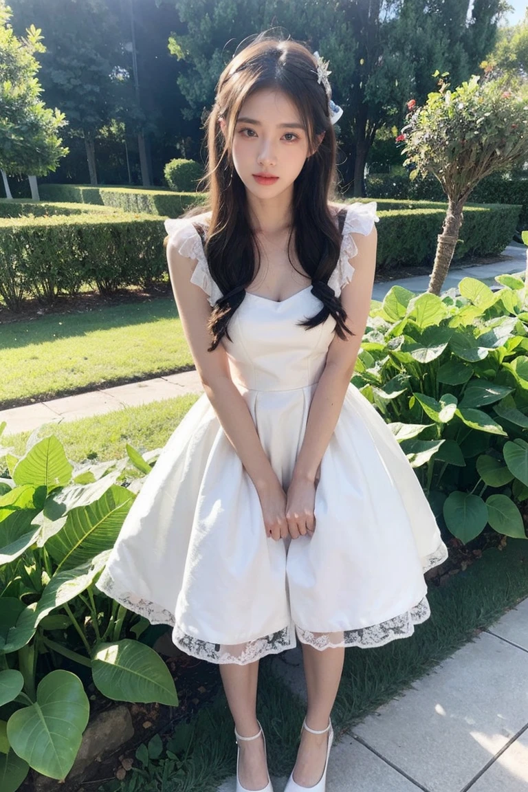 White weeding dress like christan