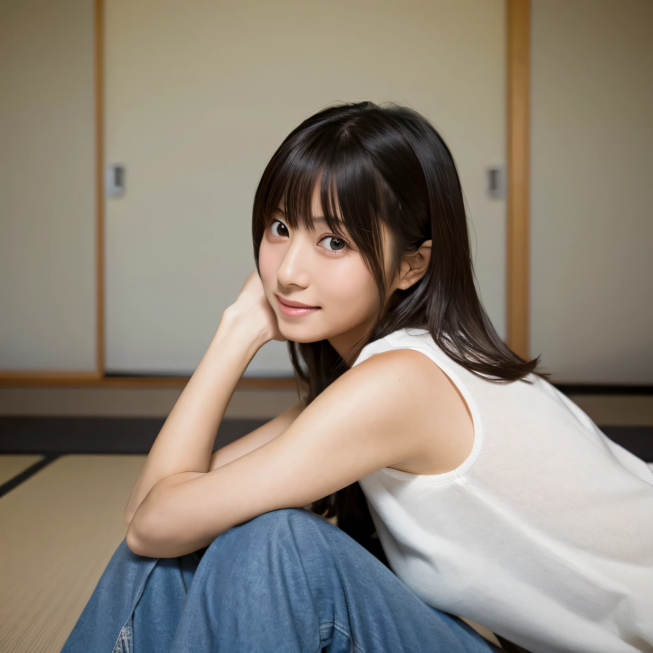 Top quality, 1 beautiful japanese woman