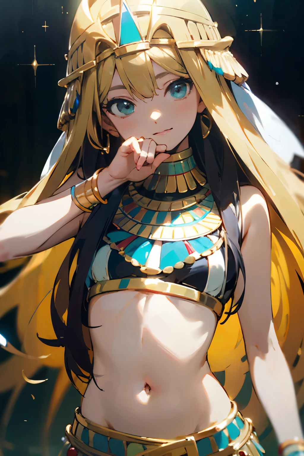 ((highest quality)), ((masterpiece)), (be familiar with), perfect face,Egyptian Belly Dance- Anime,