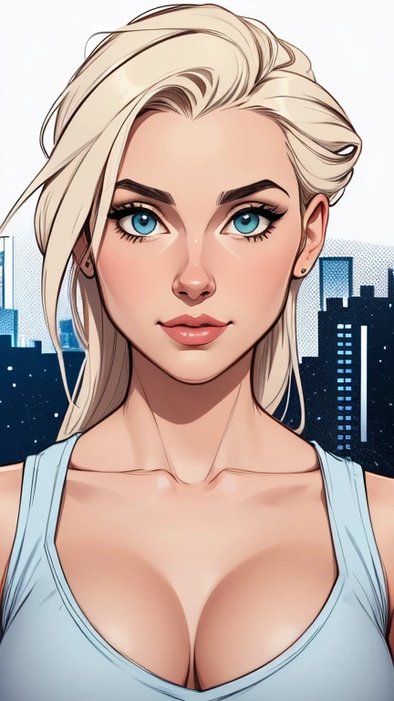 estilo de desenho animado:1.2), draw ART Artline fundo branco mulher Imagem de desenho animado de uma mulher , roupas sensuais , garota super valente destemida , cartoon style illustration, estilo de arte dos desenhos animados, estilo de arte dos desenhos animados, digital illustration style, design de personagens altamente detalhado, arte digital detalhada fofa, City fan art, design de personagem retrato, beautiful digital illustration, retrato de alta qualidade, arte em quadrinhos, retrato do design do personagem, white background Busty without clothes and medium breasts female character cast of friends aged 80&#39;roupas e 80&#39;penteado estilo cartoon