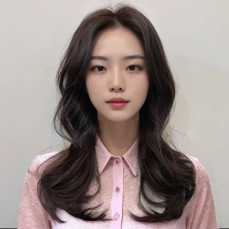 - Best Quality, 8K, Masterpiece, (photo realistic:1.3), (hyper realistic:1.3), (pink blouse:1.4)