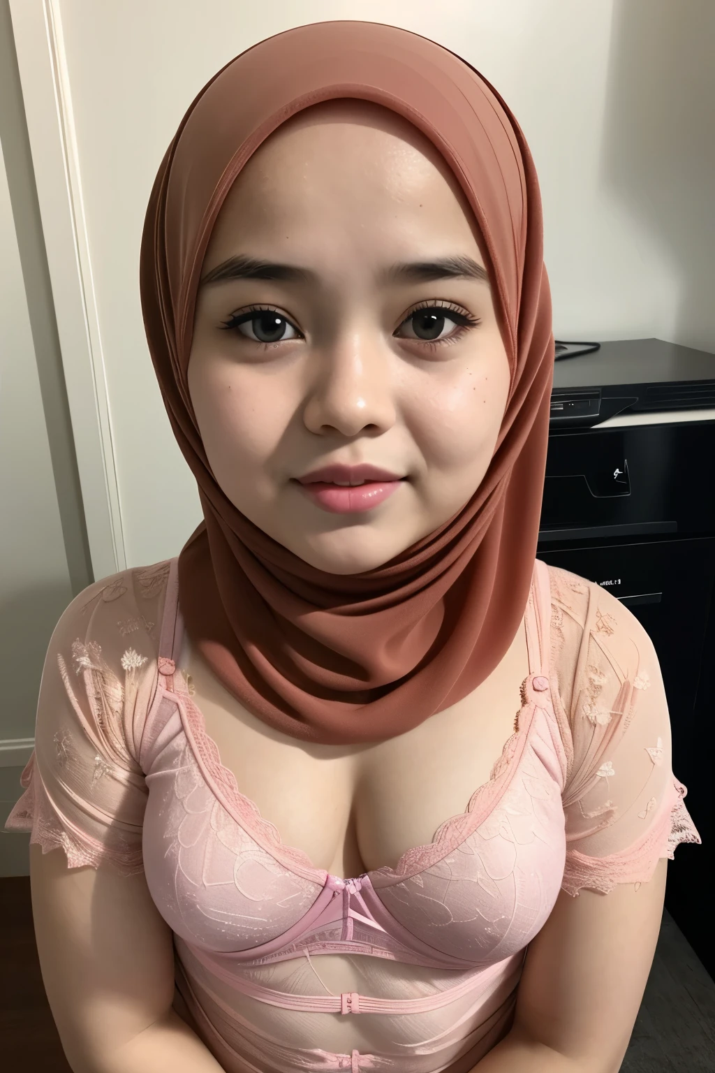  Very cute and -like face, Power puff girl, Naked, Angry pose, Angry face, (((HIJAB MALAY GIRL))), masutepiece, High quality, UHD 45K, Realistic face, Realistic skin feeling , A Japanese Lady, 8 yearVery cute and baby-like fac((FLAT CHEST))), (MATRIX WORLD), ((look In front  at the camera and SADNESS)), ((())), (((CUTE GIRL))), ((RED LIPS)),  ((CHUBBY)), ((UNDRESS)). Wearing Stomach crooked, Wearing floral patterned underwear