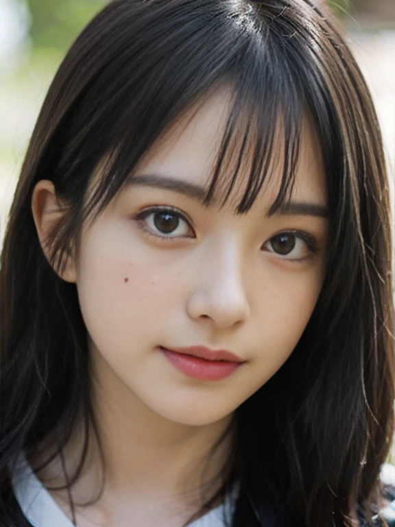 Freckled woman posing for a photo, kawaii realistic portrait, spotted ultra realistic, 8K Art Germ Bokeh, photorealistic beautiful face, hyper realistic anime, photorealistic anime, hyper-realistic cg, Light and cute freckles, realistic. Chen Yi, hyperrealistic beautiful face, realistic portrait photo, hyperrealistic picture, ultra - realistic faces