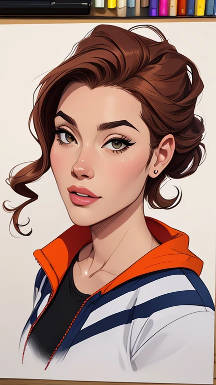 Female characters Fernanda Vasconcellos cast of baseball game 2 women in the illustration, one Asian and the other black Brazilian actress girls (maldosas sadomasoquistas) animado:1.2), mulher Imagem de desenho animado de uma mulher , roupas sensuais , garota super fofa, cartoon style illustration, estilo de arte dos desenhos animados, estilo de arte dos desenhos animados, digital illustration style, design de personagens altamente detalhado, arte digital detalhada fofa, City fan art, design de personagem retrato, beautiful digital illustration, retrato de alta qualidade, arte em quadrinhos, retrato do design do personagem, white background Buso without clothes and medium breasts