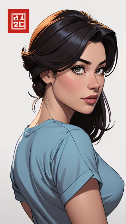Female characters Fernanda Vasconcellos cast of baseball game 2 women in the illustration, one Asian and the other black Brazilian actress girls (maldosas sadomasoquistas) animado:1.2), mulher Imagem de desenho animado de uma mulher , roupas sensuais , garota super fofa, cartoon style illustration, estilo de arte dos desenhos animados, estilo de arte dos desenhos animados, digital illustration style, design de personagens altamente detalhado, arte digital detalhada fofa, City fan art, design de personagem retrato, beautiful digital illustration, retrato de alta qualidade, arte em quadrinhos, retrato do design do personagem, white background Buso without clothes and medium breasts