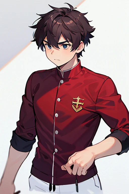 um personagem masculino com o cabelo vermelho