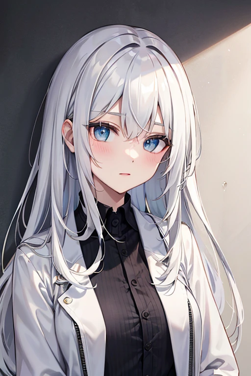 white hair