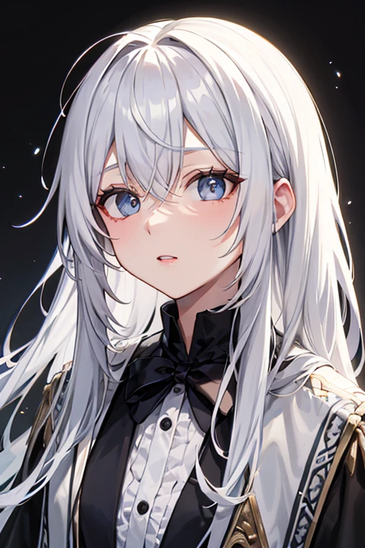 white hair