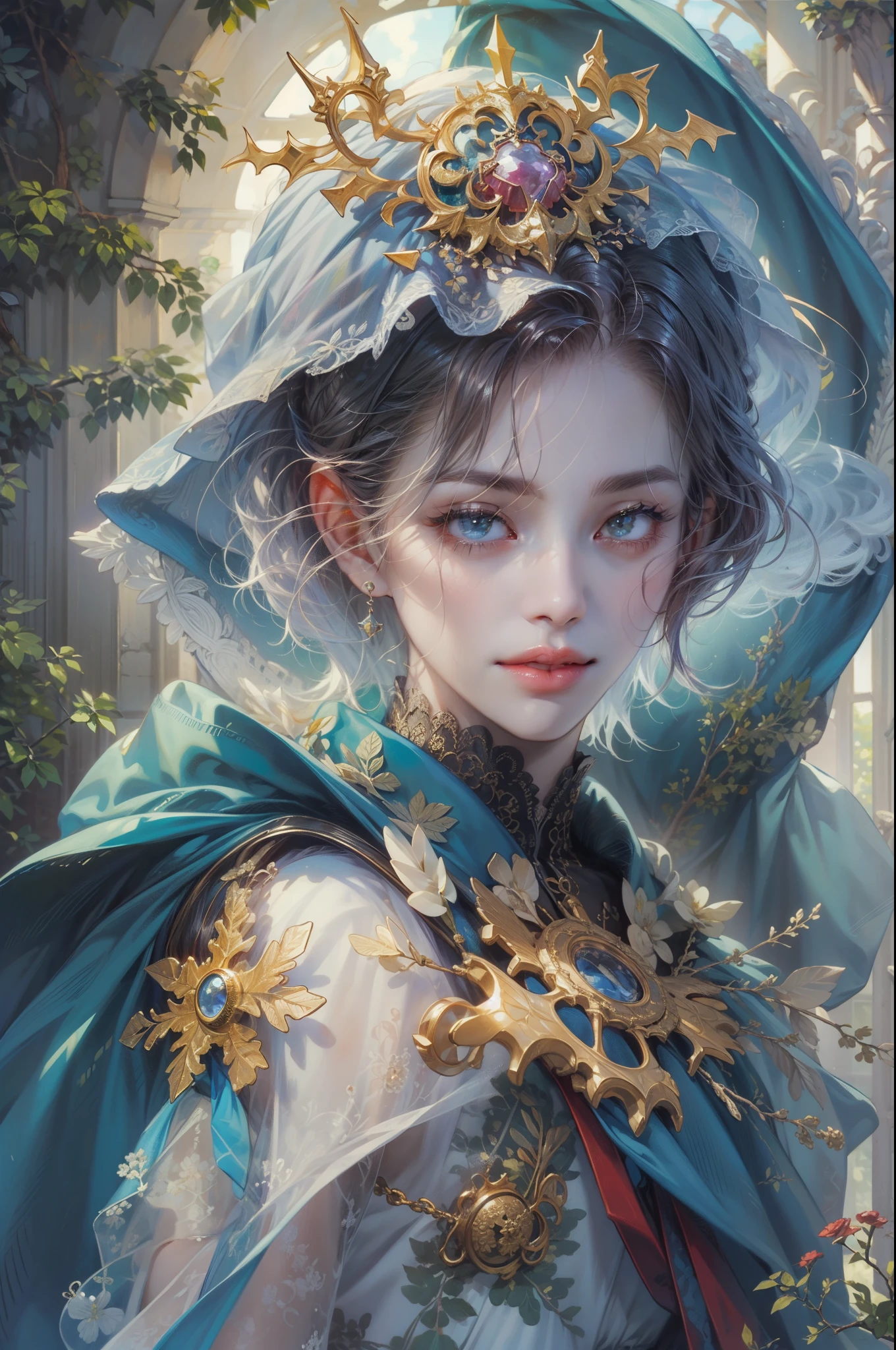 (masterpiece, top quality, best quality, official art, beautiful and aesthetic:1.2), boy, handsome, extreme detailed faces, (fractal art:1.3), colorful, highest detailed, (perfect face), shiny skin, HDR, cantarella, extremely detailed dress, detailed background