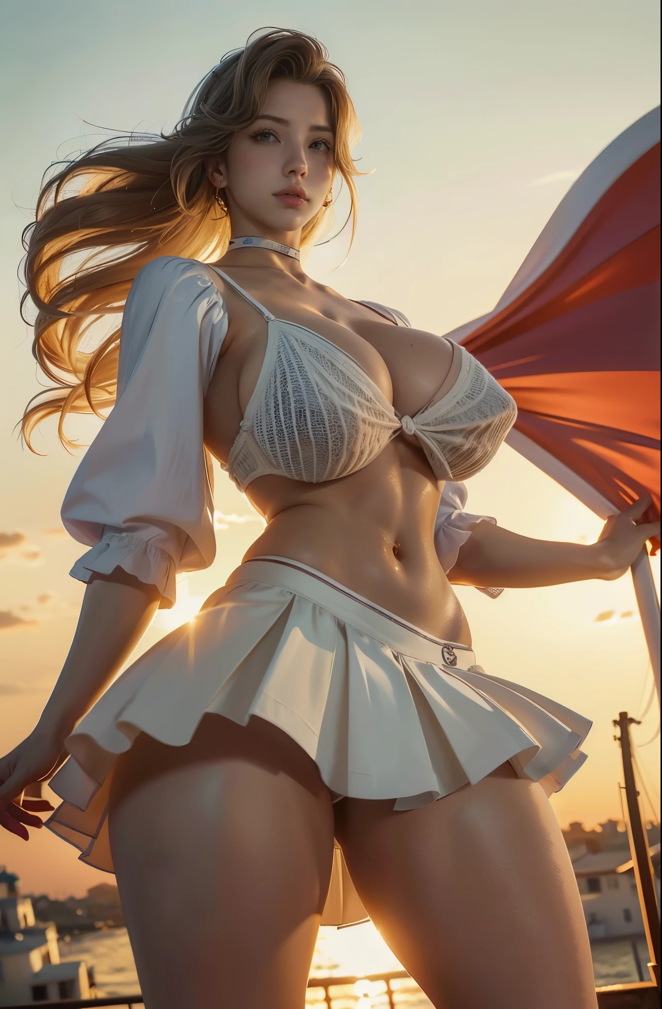 ((Blow upskirt)), ((bragas de algodon blanco)), ((Viento fuerte)), (avergonzado, rubor, conmocionado):1.4, super detailed skin, obra maestra:1.4, fotorrealista, foto cruda, 8k resolution, ultra high definition, Estilo perfecto, symmetrical eyes, cerca del espectador, (anatomically correct), ((cuerpo voluptuoso)), (WindyUpskirt), (soplado por el viento:1.5), ((calle)), (tiro de vaquero:1.4), (manos perfectas, dedos detallados):1.5