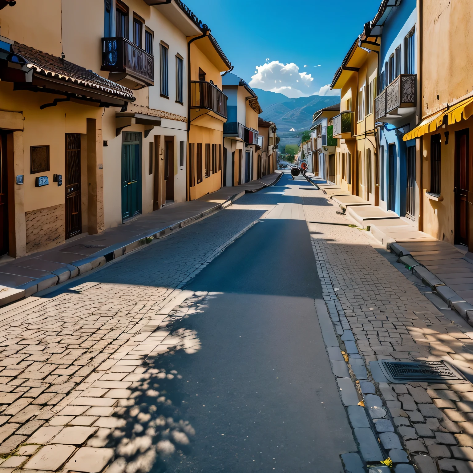 realistic photo of the streets of a small Turkish city, sunny day, UHD, masterpiece, anatomically correct, super detail, high details, high quality, highres, realism