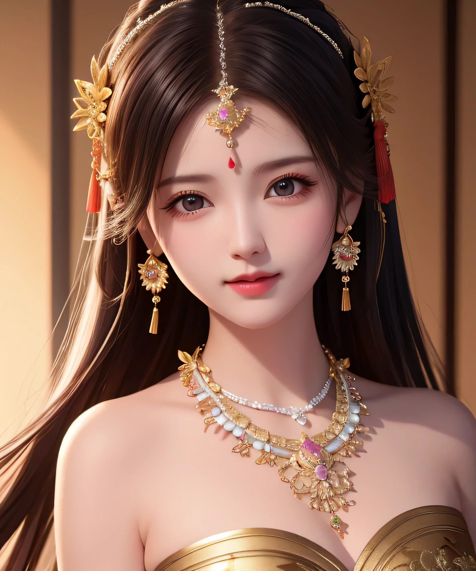 best quality, masterpiece, highres, 1girl,china dress,hair ornament,necklace, jewelry,Beautiful face,upon_body, tyndall effect,photorealistic, dark studio, rim lighting, two tone lighting,(high detailed skin:1.2), 8k uhd, dslr, soft lighting, high quality, volumetric lighting, candid, Photograph, high resolution, 4k, 8k, Bokeh,
