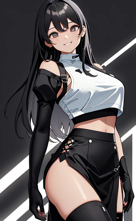 Silver hair, heart - shaped pupils, ultra realist, Genre painting, Hyperrealism, Anime style, stereogram, 8K, Super detail, high-detail, Textured skin, Masterpiece, 16k,Full body photo,Latex miniskirt