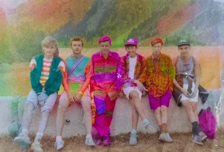 bright clothes, as realistic as possible