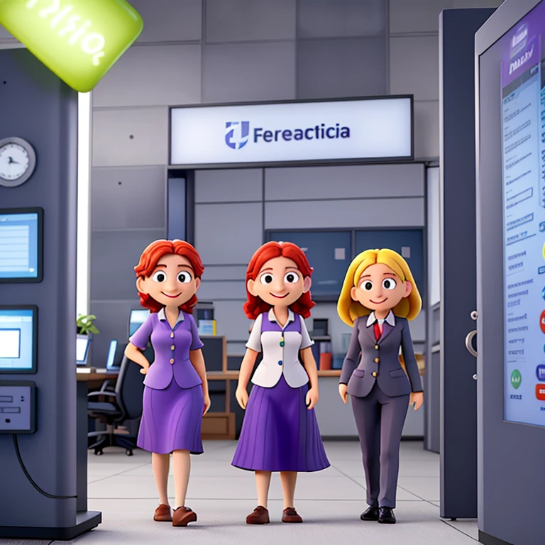 una oficina para 3 personas, offering research services