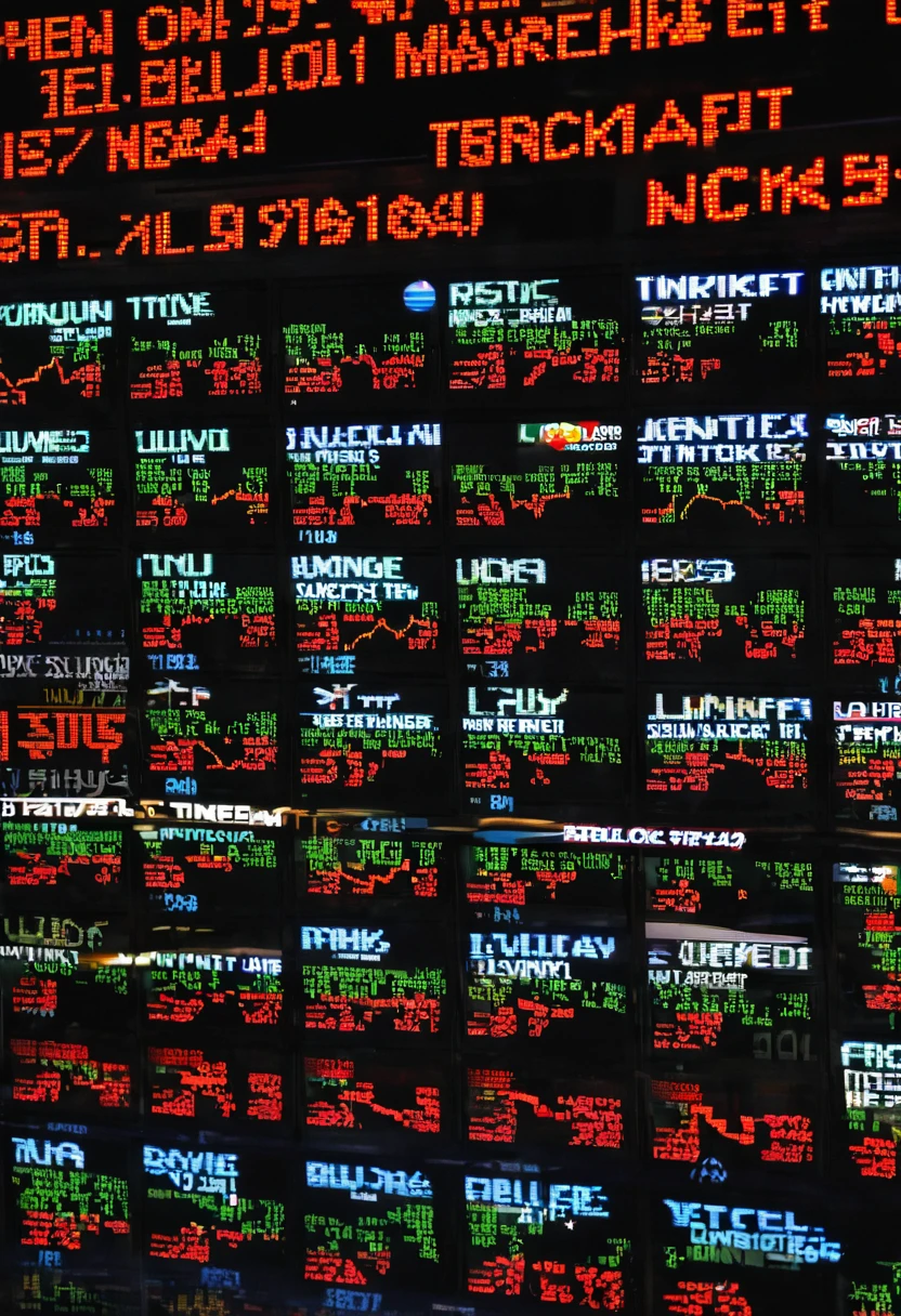 Stock market ticker