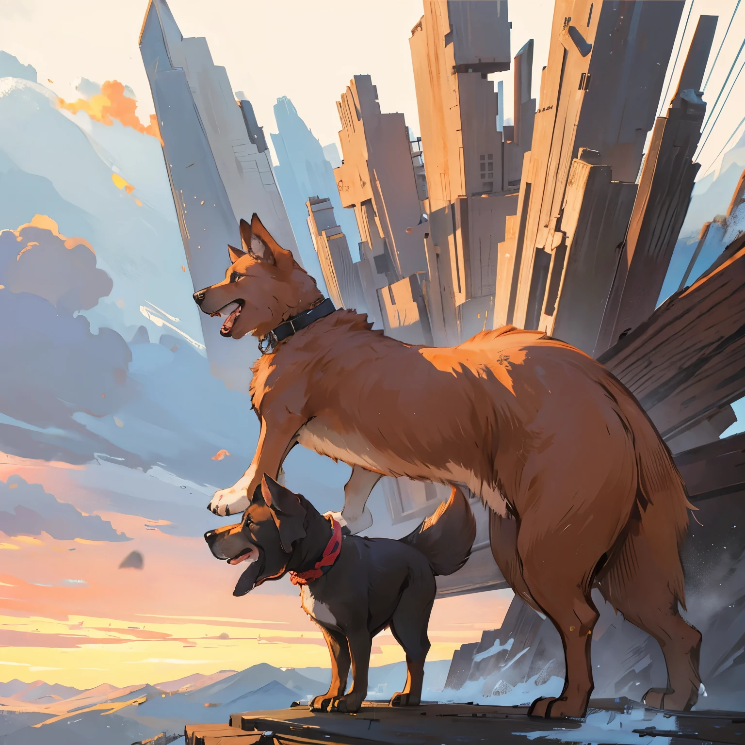 Giant dog