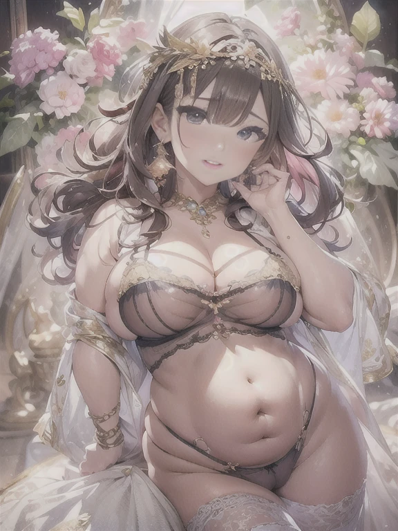 40-year-old mature woman、sensual curves、huge breasts、thighs、bubble、お尻のmasterpiece, 最high quality, Super detailed, full body shot, mature woman, 美しい mature woman, nightgown and underwear, enchanting smile, thick lips, plump lips, blush, looking at the viewer, provocative expression, beautiful hairstyle, cleavage, Plump、curvy hips、attractive face、naughty face、sexy lingerie 、an inviting gaze、expression of emotions、lewd underwear、erotic see-through lingerie set、Standing position、gorgeous accessories 、big breastsの女性, bare shoulders, golden hair, colored feather, metal ornaments, colored flowers, particle, light, (masterpiece, 最high quality, 最high quality, official art, beautiful and aesthetic:1.2), (1 girl:1.3), very detailed,(fractal art:1.1),(colorful:1.1)(flowers:1.3),most detailed,(tangled:1.2), (dynamic pose), (abstract background:1.3), (shiny skin), (lots of colors :1.4), ,(earrings:1.4), (feather:1.4),masterpiece, 最high quality, Super detailed, 30~40 years, full body shot, mature woman, 美しい mature woman, nightgown and underwear, enchanting smile, thick lips, plump lips, blush, looking at the viewer, provocative expression, short hairstyle, cleavage, Plump、curvy hips、attractive face、naughty face、sexy lingerie 、an inviting gaze、expression of emotions、lewd underwear、erotic see-through lingerie set、Standing position、gorgeous accessories、different hairstyles,gold headband,plump breasts,convex buttocks,greek clothing,Tulle covers the chest,perfect balance, Detailed details of the garment,marble,Statue of God,cinematic lighting, film grain, Fuji color, contrast of light and dark, 8K, masterpiece, Super detailed, high detail, high quality, High resolution, 、(((erotic see-through lingerie set)))、gorgeous accessories、raise your butt, from below, (((NSFW:1.2)))、exposed chest、gasping face、openwork decoration,(((see through dress)))、(((anatomically correct body))) , 最high quality, Super detailed, (((lewd underwear)))、raise your butt, from below, (NSFW: 1.4)、exposed chest、(((gasping face)))、openwork decoration,(((see through dress)))、(((R-18)))、feast、swirl、thighs, big breasts, Are standing, cowboy shot, blush, 1 girl, (masterpiece:1.3), (High resolution), (8K), (very detailed), perfect face, Beautiful eyes and face, (((最high quality))), (Super detailed), detailed face and eyes, (alone), High resolution、beautiful eyes,(((sexy pose)))、(((big breasts)))、