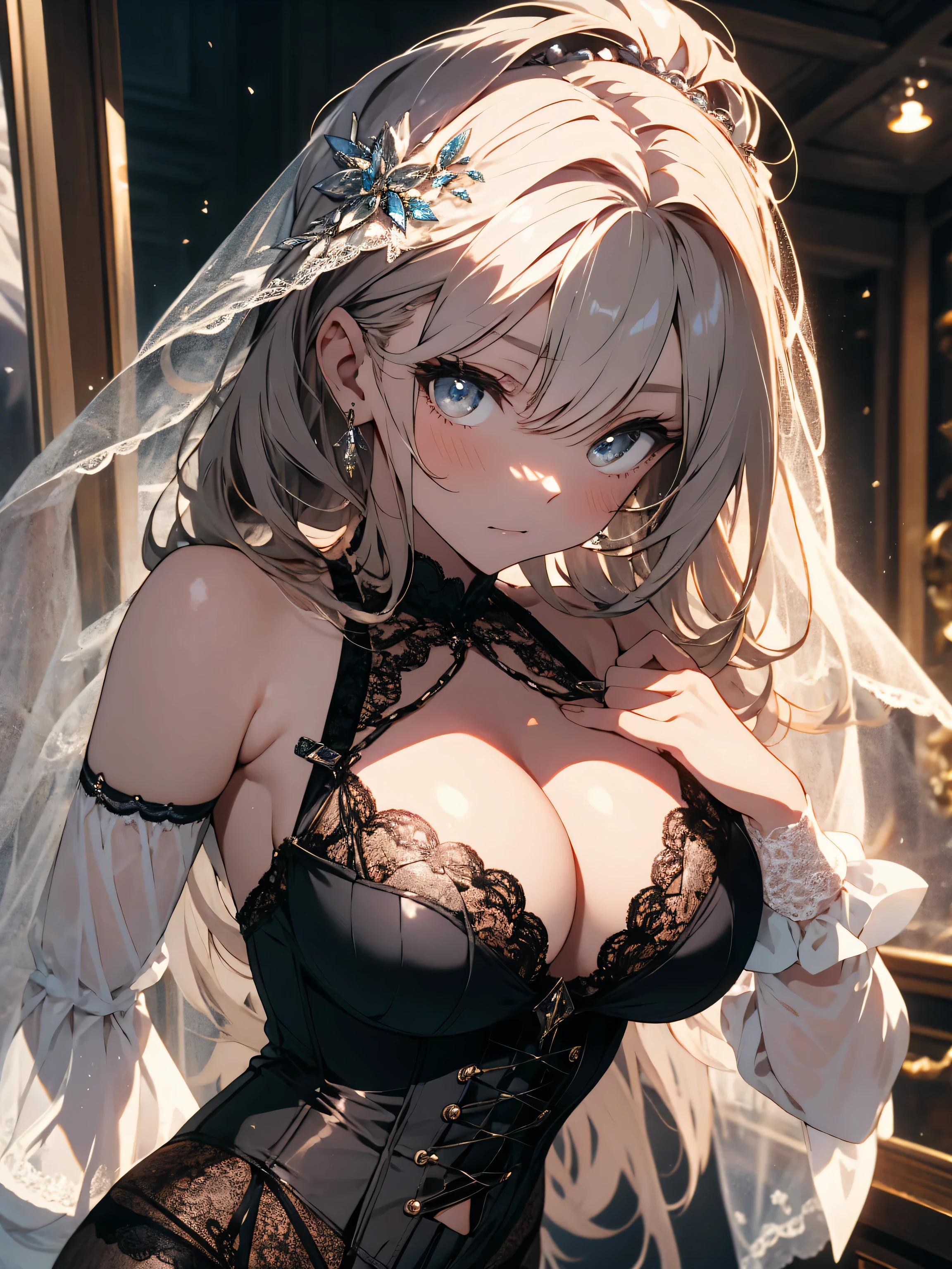 (Top Quality, Masterpiece, High Resolution, Detailed),4K,(Shining Eyes, Detailed Beautiful Face),Beautiful Animation,(1girl,BREAK)
,Elegantly Erotic Sheep Girl Lingerie Ensemble,For a more refined take on the fantasy sheep girl theme, opt for an elegantly erotic lingerie ensemble that exudes sophistication and allure, This costume combines luxurious lingerie pieces with subtle sheep-inspired elements for a chic and sensual look, Start with a sleek and figure-flattering corset or bustier crafted from silky fabrics such as satin or lace, featuring delicate sheep motifs embroidered or appliquéd along the neckline or hemline, BREAK
Pair the corset with matching panties or a thong adorned with subtle sheep-themed accents, such as miniature sheep charms or lace trimmings resembling sheep’s wool, Enhance the ensemble with sheer stockings or thigh-highs, accessorized with dainty garters or lace-up details for added glamour, Complete the look with elegant accessories such as pearl jewelry, satin gloves, and a seductive lace veil or blind
BREAK,cute)
