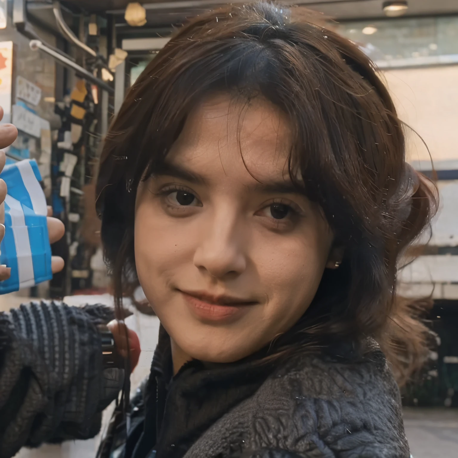 Mulher de mamilos duros e pontudos