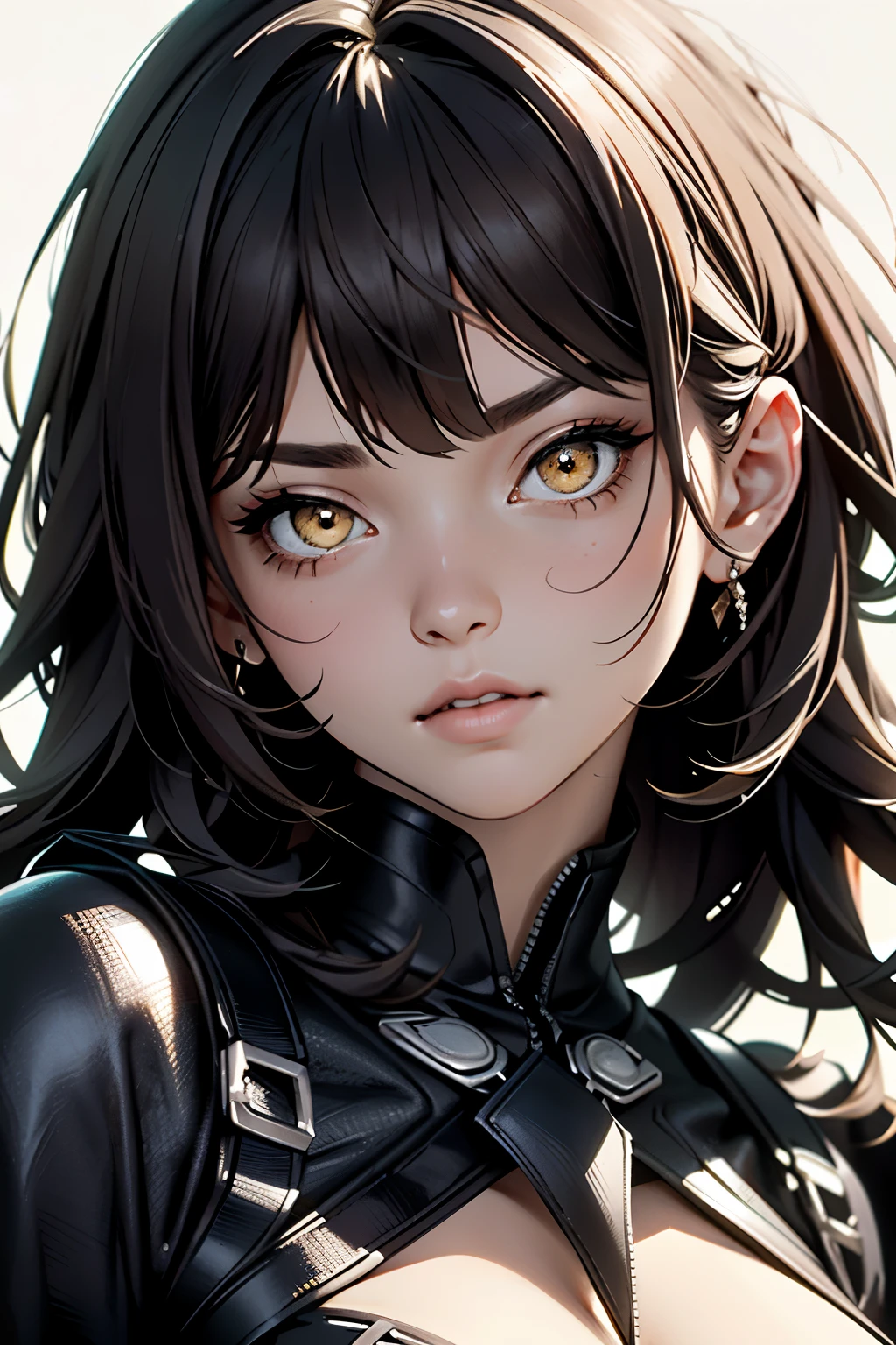score_9: this breathtaking image boasts an impressive score of 9, showcasing perfect harmony between Ultra-realistic 8kCG, exquisite facial features, and dramatic shadows that create a striking contrast against the white background. The details are so intricately rendered, it's as if you're looking at a living, breathing character.

score_8_up: to achieve a score of 8 and above, micaelamrp's artwork incorporates a beautiful female figure, with [yellow eyes|orange eyes] that spark a certain allure, brown hair cascading down in soft waves, and well-defined facial features. The ambiance is set