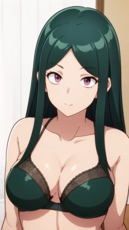 Simple White Background,
purple eyes, green hair,bangs,long hair,
1 girl, 20yo,Young female,Beautiful Finger,Beautiful long legs,Beautiful body,
Beautiful Nose,Beautiful character design, perfect eyes, perfect face,expressive eyes,perfect balance,
looking at viewer,(Focus on her face),closed mouth, (innocent_big_eyes:1.0),(Light_Smile:0.3),
official art,extremely detailed CG unity 8k wallpaper, perfect lighting,Colorful, Bright_Front_face_Lighting,White skin,
(masterpiece:1.0),(best_quality:1.0), ultra high res,4K,ultra-detailed,
photography, 8K, HDR, highres, absurdres:1.2, Kodak portra 400, film grain, blurry background, bokeh:1.2, lens flare, (vibrant_color:1.2),professional photograph,
(Beautiful,large_Breasts:1.4), (beautiful_face:1.5),(narrow_waist), microbikini, sexy black bra, breastsout, full body, pantyhose