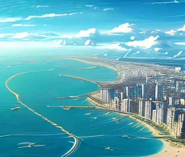 Acity situated in the costal side of the massive sea