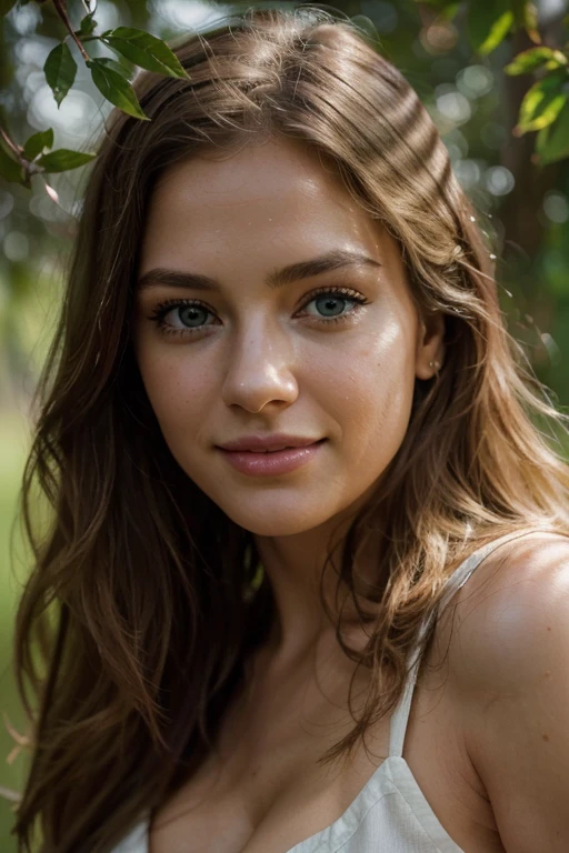 "(Best quality,4K,8 k,A high resolution,masterpiece:1.2),Ultra detailed,(realistic,photorealistic,photo-realistic:1.37),girl,Beautiful detailed eyes,beautiful detailed lips,extremely detailed eyes and face,long eyelashes,(portraits:1.1),middle,blonde hair,green eyes,looking at the camera,Defiant expression,breath taking beautiful, airplane photos,bright colors,sunlight shining through the leaves,atmosphere of freshness and wind". smiles