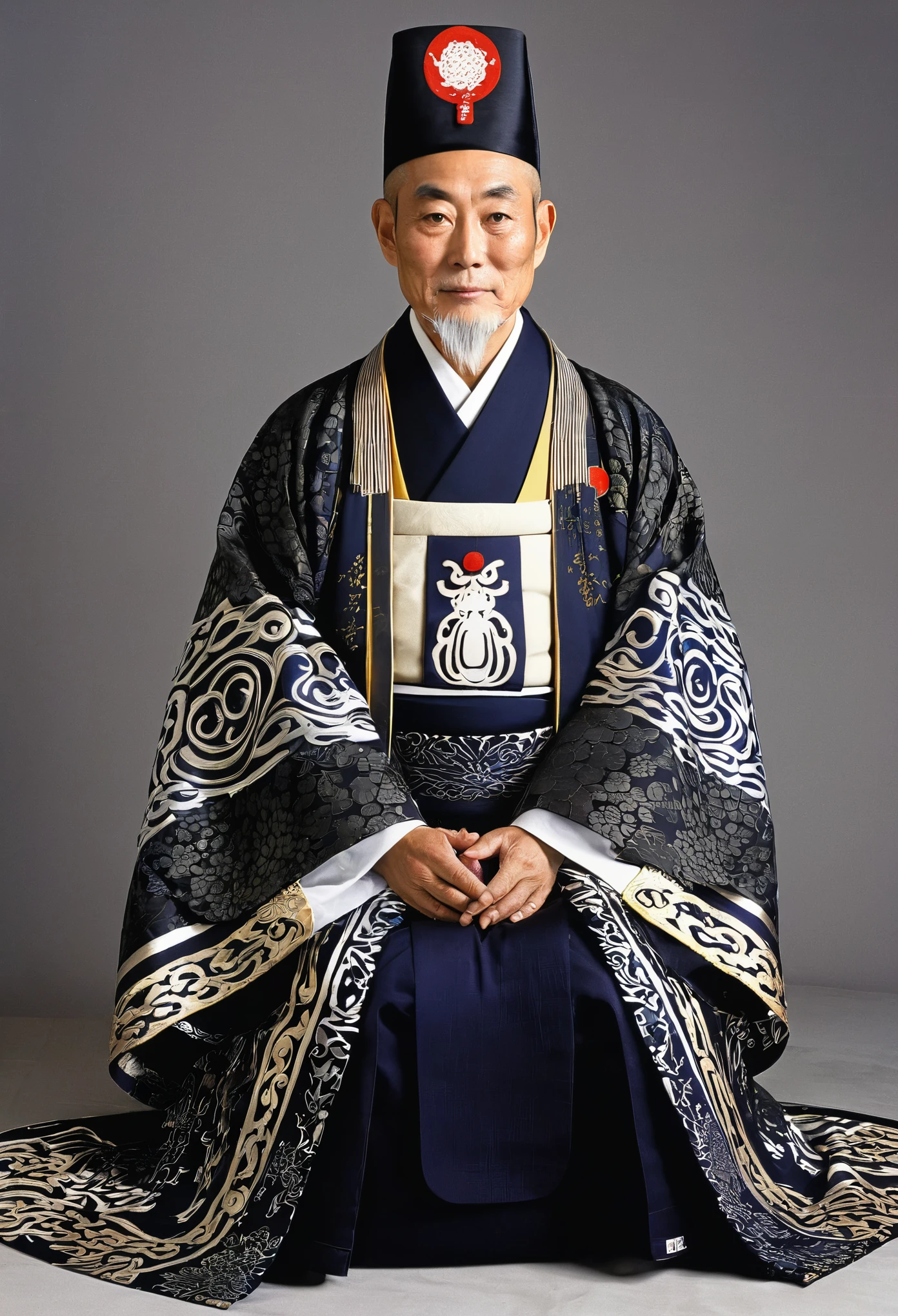 High Priest of the Zentendai Sect, Japan