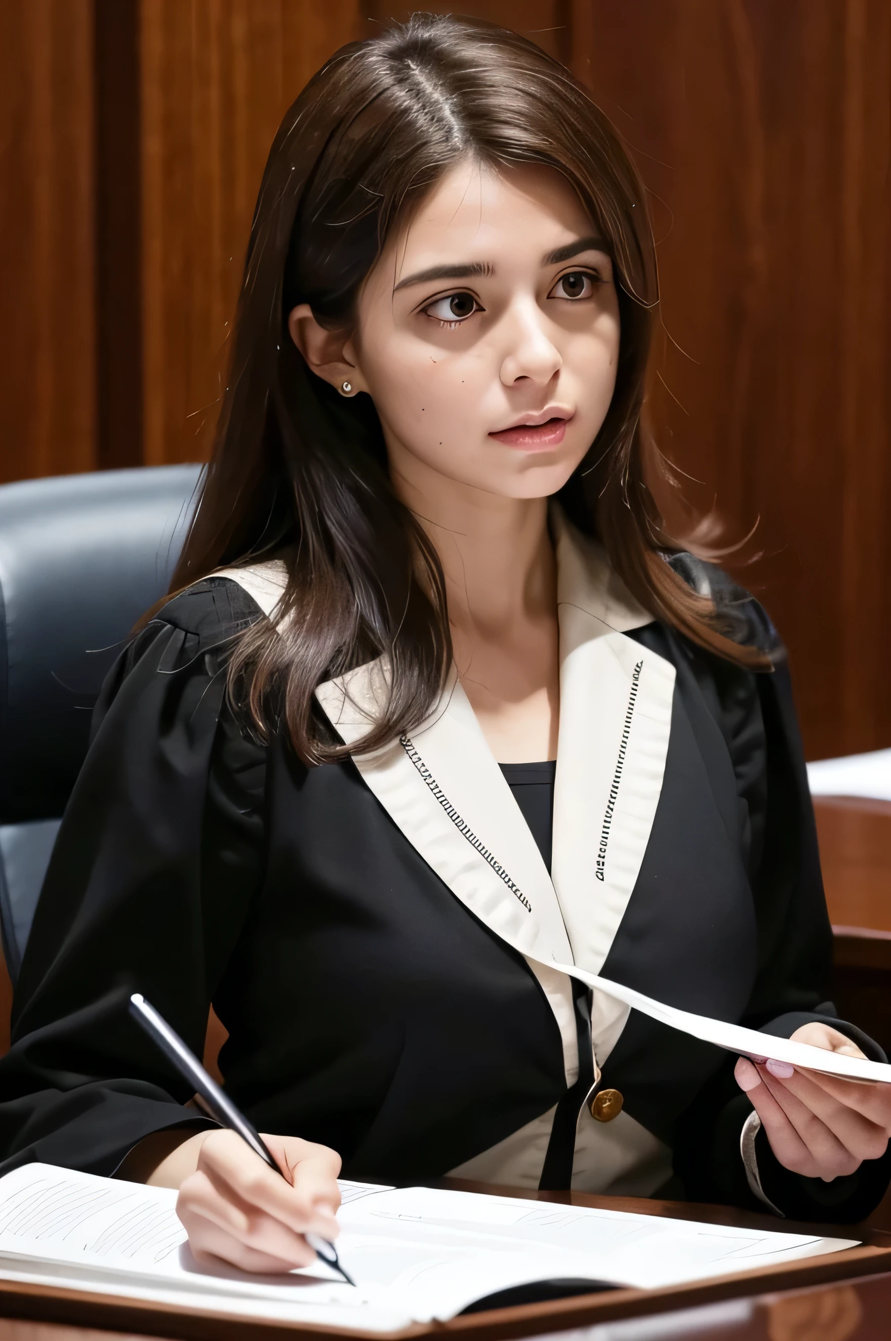 Ao longo do julgamento, Catarina proved her competence and sagacity. She masterfully dismantled the prosecution’s evidence, and his logical and blunt arguments left the judge and jurors perplexed. No final, after hours of debate, justice was done: o cliente de Catarina foi declarado inocente.