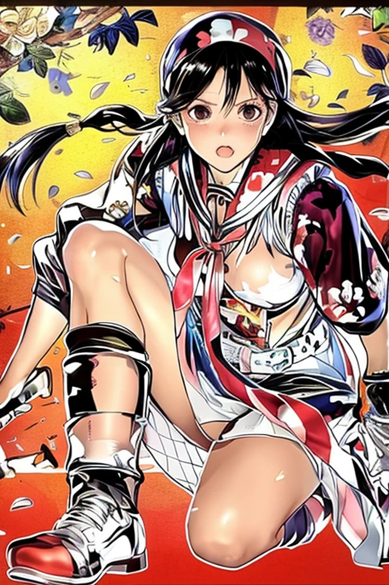 ((highest quality)), ((masterpiece)), (be familiar with), perfect face japanese mature woman ,sexy posing