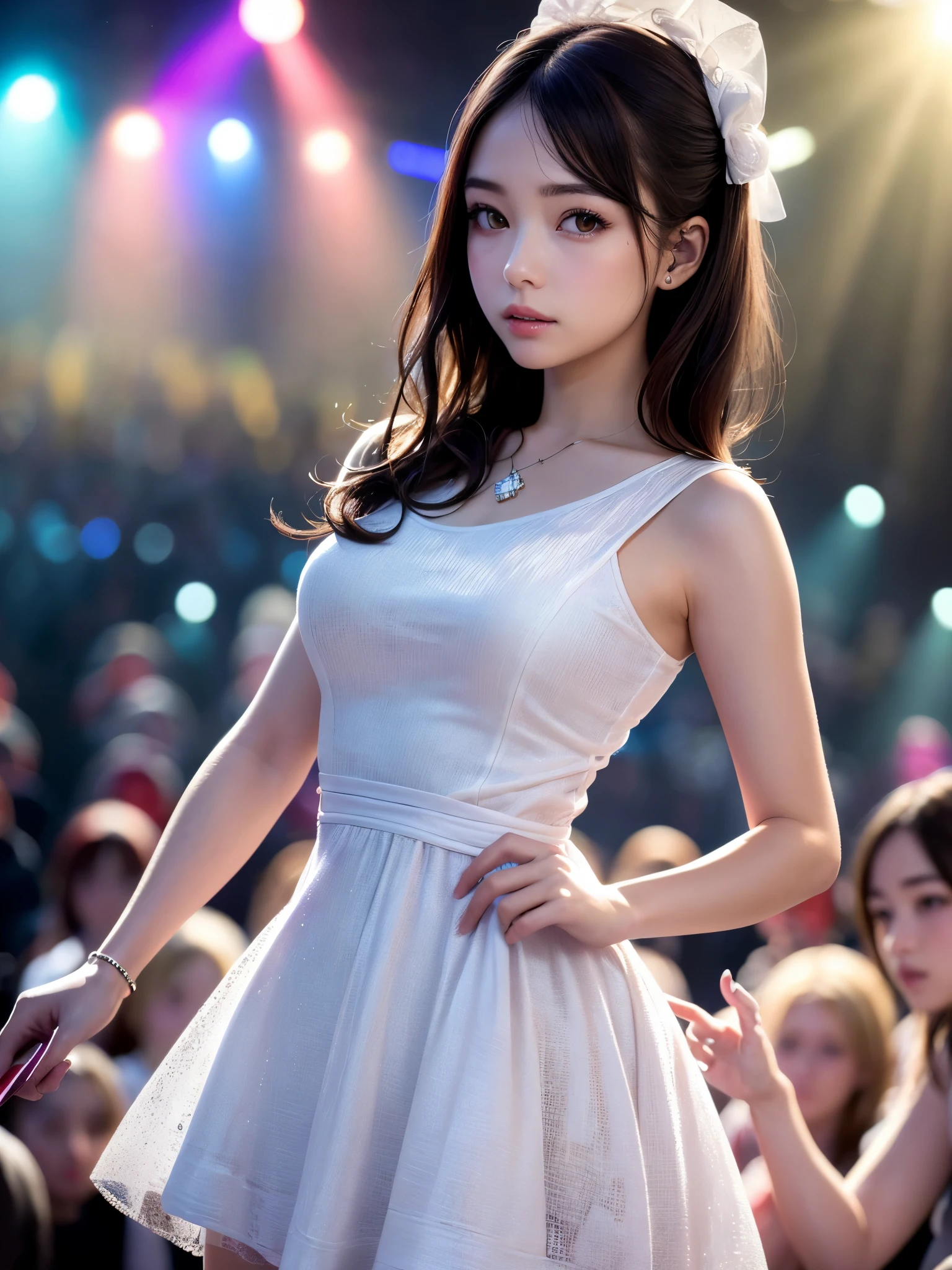 (ballet corp:1.3), in a theater, wearing ballet dress, wearing tutu,
good hand,4k, high-res, masterpiece, best quality, head:1.3,((Hasselblad photography)), finely detailed skin, sharp focus, (cinematic lighting),  soft lighting, dynamic angle, [:(detailed face:1.2):0.2], medium breasts,<lora:sung02:0.7>, <lora:ballet_dance:0.3>
