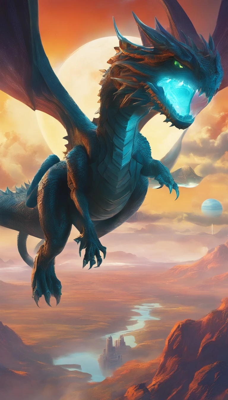 Create a realistic image of a boy riding atop a dragon, flying through the sky with clouds in the background. Portray the expression of wonder and confidence on the boy's face as the dragon displays its majesty and power. Use vibrant tones to highlight the details of the dragon's scales and the boy's facial features. Convey a sense of adventure and freedom in this epic scene."