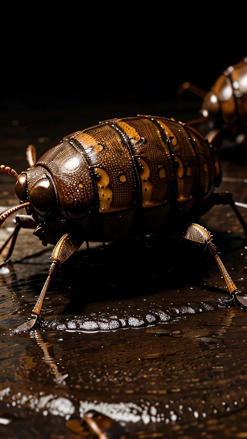 Horrifying Water Cockroaches"