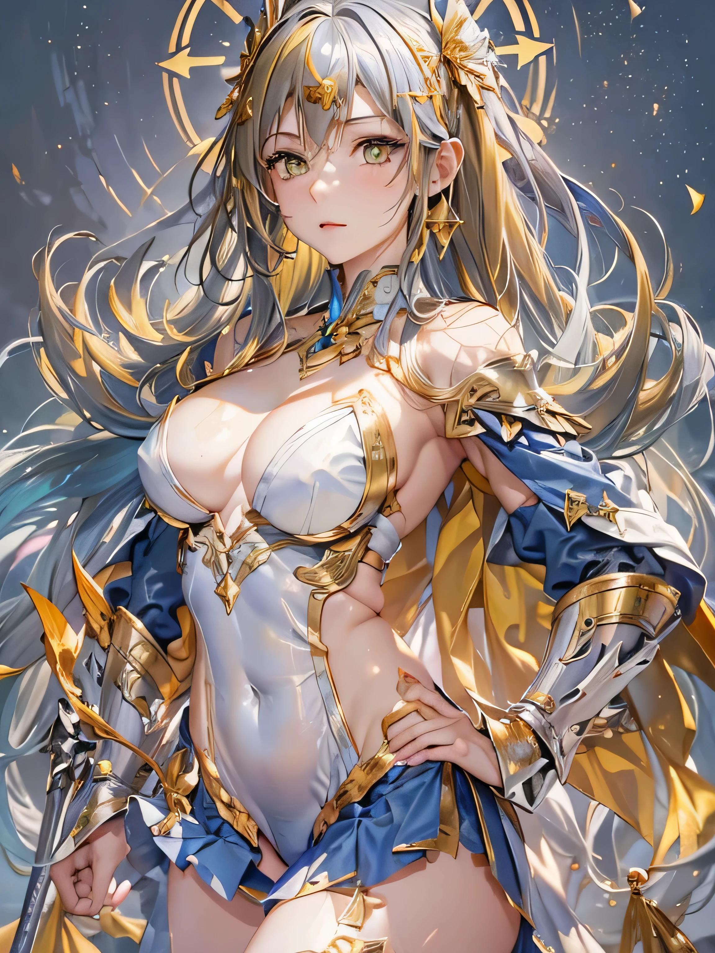 (photorealistic:1.8, highest quality:1.8,8K masterpiece:1.8,High resolution,muste piece:1.8,RAW Photos,cinematic lighting),No split screen,medieval fantasy、burning castle、
(1 Valkyrie:1.3)、((Completely naked、combat hair ornament、red leotard、bondage、choker、knee high tights、beautiful butt,beautiful thighs,plump nipples,Nipples are visible through the costume,cameltoe,slender abs:1.2),beautiful and detailed eyes:1.7,beautiful skin:1.8,
(Soryu Asuka Langley)(character focus)、Stoic、
Fight monsters with a flaming sword、critical hit、
(midium Hair:1.2, (Beautifully shining vermilion, yellow, blue, white, silver, and gold hair:1.5)、
、(back view、back pose:1.3)、Angle from below