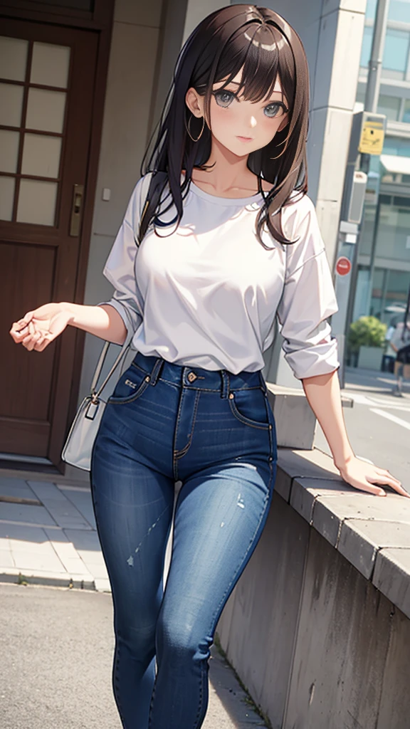 shirt、jeans