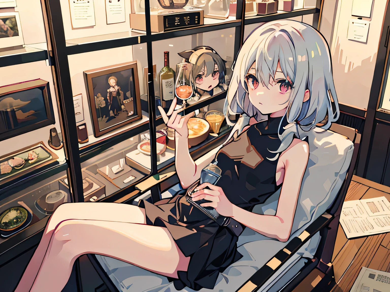 museum、clone、Under training、homunculus、girl in a flask、Trapped in glass