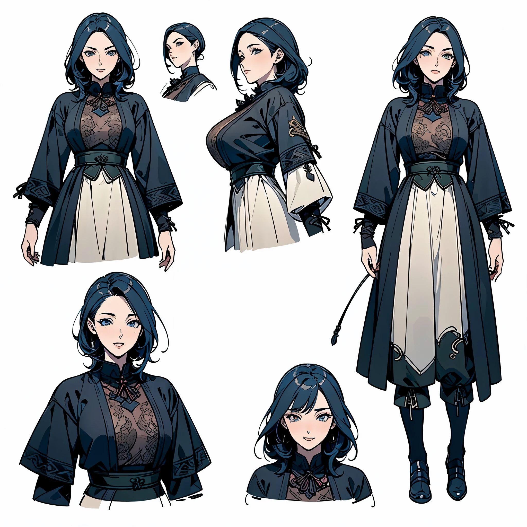 ((8K,2K)), (best quality), ((ultra-detailed)), ((highly detailed concept sheet illustration)), ((extremely delicate and beautiful face)),(masked), cinematic light, exotic clothing, 1girl, (character sheet), concept art, ((full-length)), (masterpiece:1.2), (best quality:1.3), (simple background, white background: 1.3), (detailed concepts), ((beautiful face)), ((quality face)), (beautiful anime eyes of characters), (high-quality anime eyes of characters), ((Black laces, black techwear)),elegant pose for the concept of the character, ((((BDSM)))), very detailed clothes, (((excited face))) ,(((concept for fashion))) , (((sheet - pkrchonage))), (((detailed development of the concept of the character))), (page design)