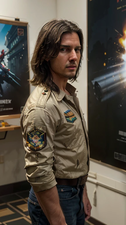 Tom Cruise de Top Gun, efeito vhs, (Poster:1.2),Poster on wall, nostalgia, movie Poster,
(textura da pele), intrinsecamente detalhado, detalhes finos, hiperdetalhado, Ray tracing, underground dispersal, soft diffused lighting, profundidade superficial de campo, por (Oliver Wetter)
professional majestic oil painting por Ed Blinkey, atey ghailan, Studio Ghibli, por Jeremy Mann, Greg Manchess, Antonio Moro, trends on Artstation, trends at cgsociety, intrincado, Alto detalhe, sharp focus, dramatic, photorealistic painting art por (Greg Rutkowski:1.4), Bokeh F-14