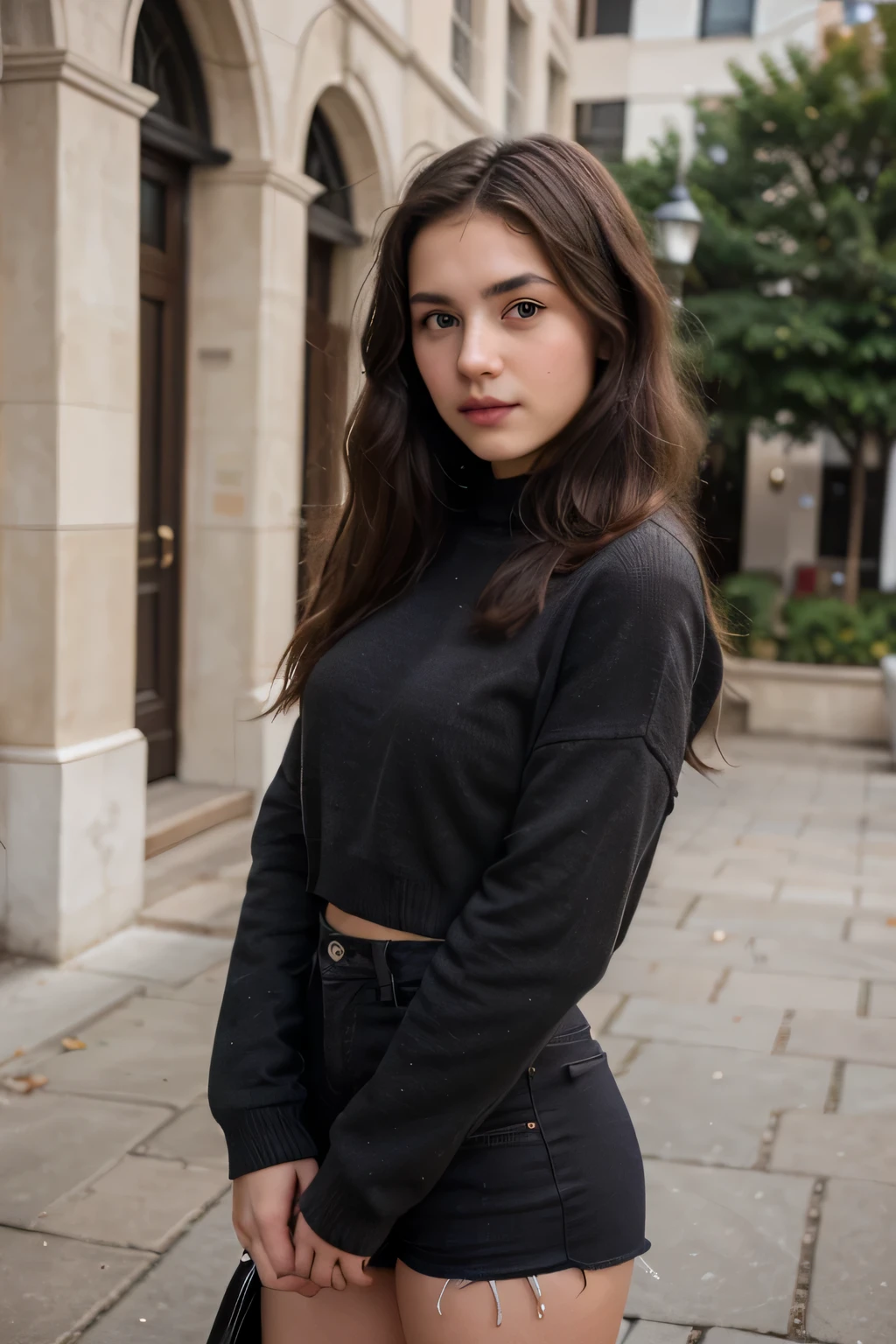 A beautiful and atractive  rich girl