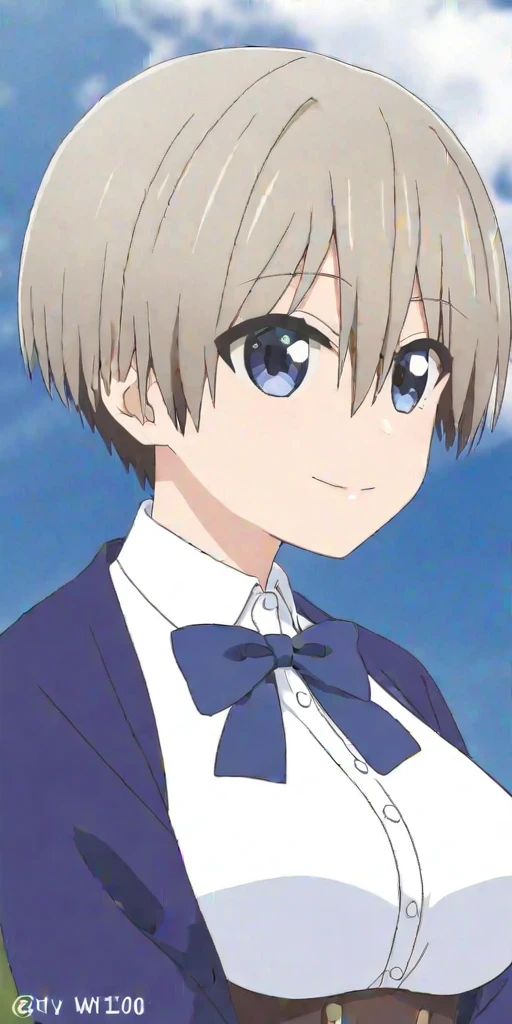 uzakichan, uzaki light gray hair, blue eyes, embarrassed, looking to the side, blushing, white shirt, pink panties, sitting with legs spread, full body, outside, flowery ground, at night, starry sky, wind blowing grass
