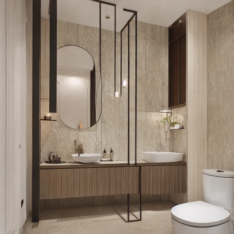 (masterpiece, best quality:1.2), KTH Rest room - Morden Luxury, Morden Luxury Rest room,