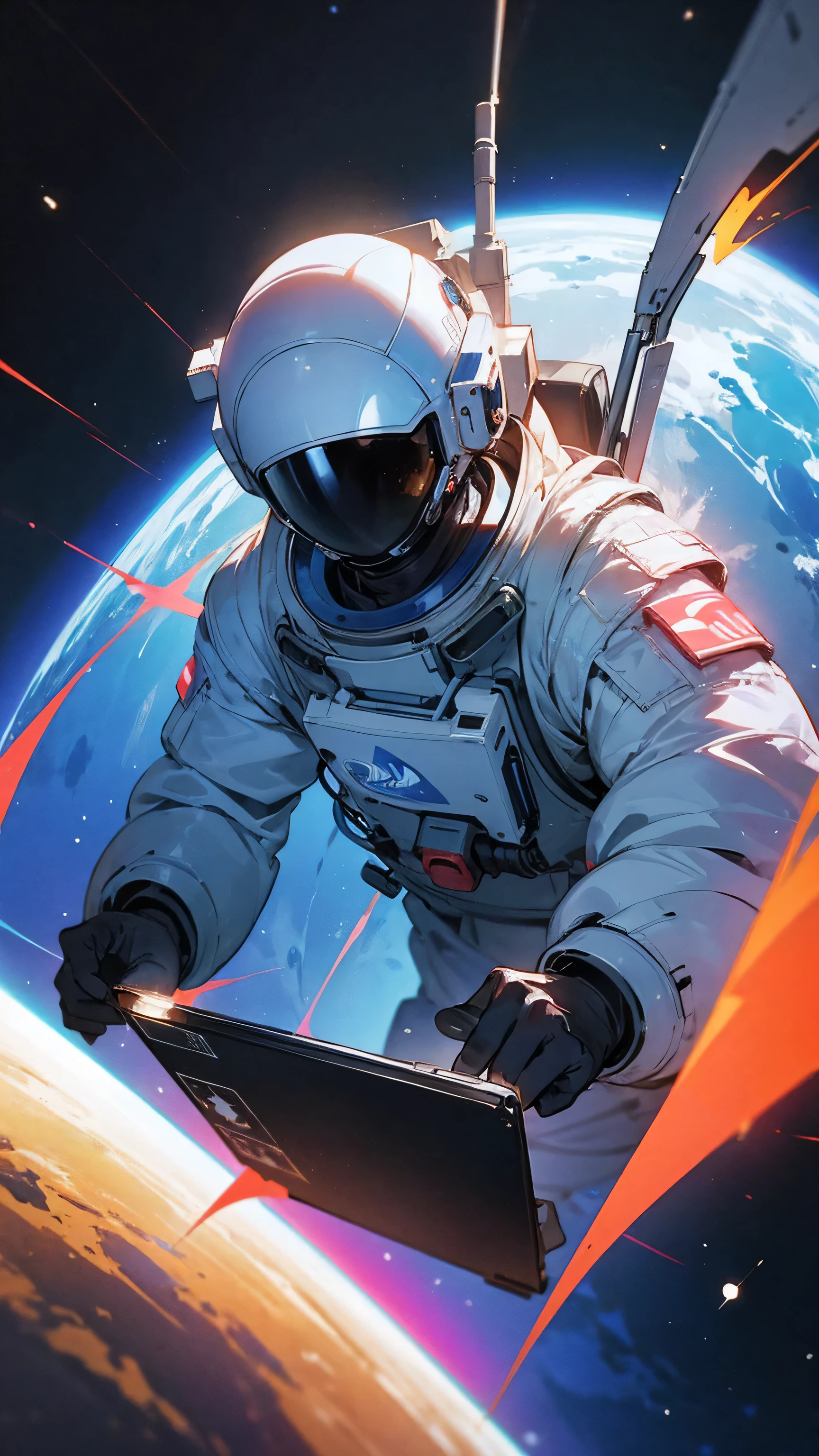 Generate a cover for an e-book about cancer in space