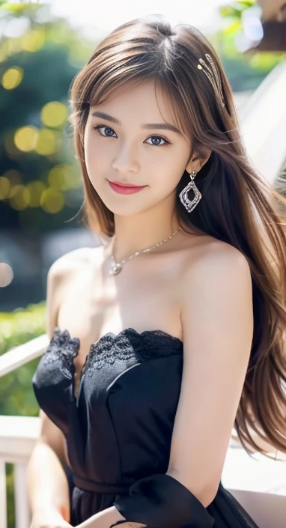(32k,very high resolution, high detail, very accurate,Beautiful girl 1:1.5),Raw photo & realistic atmosphere,beautiful dark blue eyes,detailed mouth,glossy lips,thin eyebrows,Soft white skin that shines in every detail,,fine eyes、Her deep blue eyes are so beautiful,lip details、very beautiful face,very well-shaped face、lifelike face,glossy beautiful lips,beautiful eyebrows,infinite reality,best design,(Super cute Japanese 28 year old,Beautifully shaped breasts,It's a very cute beauty,,healthy body,outstanding style:1.5),best natural makeup,Japanese ID card,korean idol,young sensual idol,Moist eyes,dark and beautiful deep eyes,beautiful butt,beautiful feet:1.3),超A high resolution、natural and realistic face,Her pure eyes are too cute,(((photorealism,Take a full body photo))),reality live action,(Snazzy, Luxurious and voluminous earrings,necklace,bracelet,gyuru,shiny nail art,gorgeous long dress,A luxurious and gorgeous coat,The strength of White G,high heels,hair accessory,落ち着いていてSnazzy女の子,shiny brown hair,Fancy Hair Arrangement ,alone,,smile,Full body Esbian,Showing off full-body fashion,red carpet, A gorgeous tube top dress for you'Once you see it, you won't forget it,The only beauty,Cute 28 year old girl,very Cute 28 year old girl:1.7),Night in Roppongi,full body standing,Cute piece